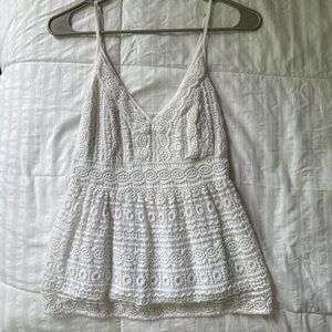 Abercrombie and Fitch Lace Tank Top